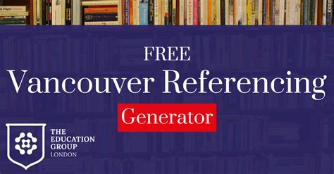 generador de vancouver|Free Vancouver citation generator [2024 Update]